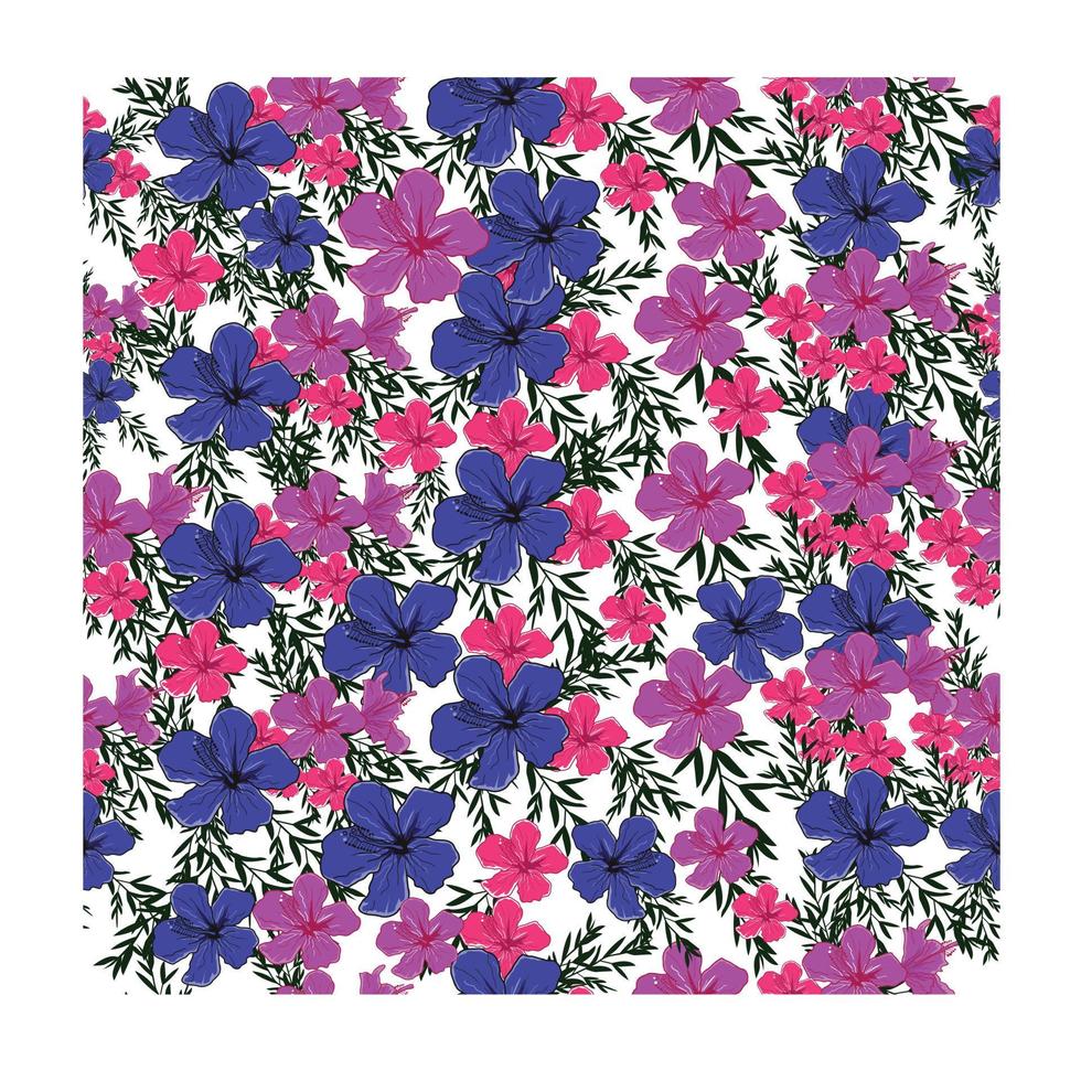 naadloze patroon bloemen vector