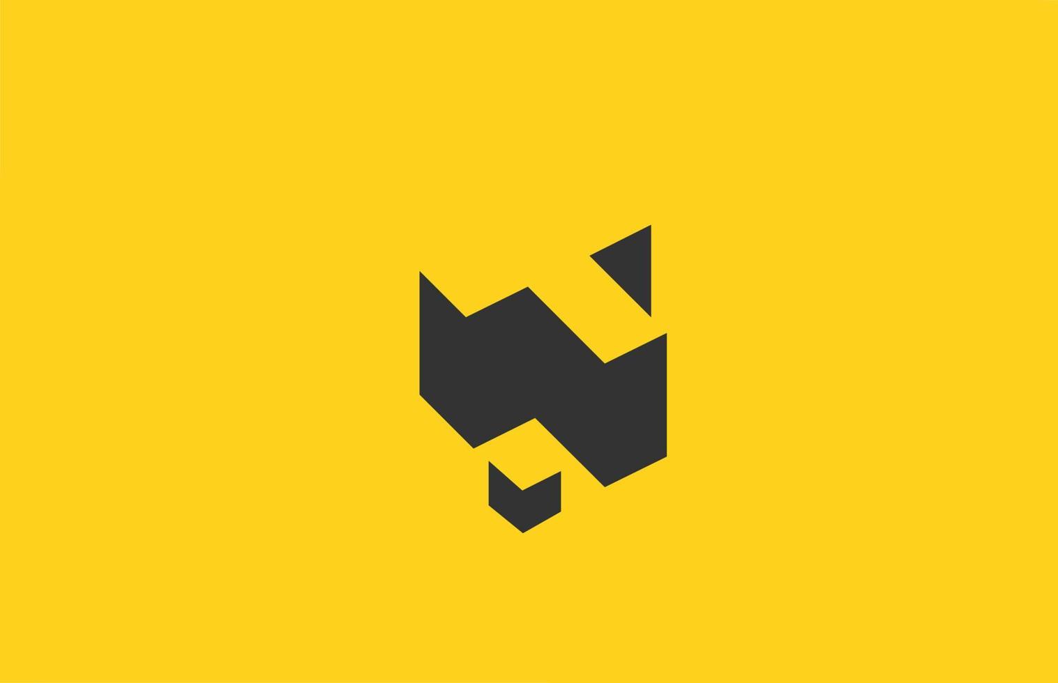 geel zwart t alfabet letter pictogram logo met schaduw ontwerp. creatieve sjabloon voor bedrijf en bedrijf vector
