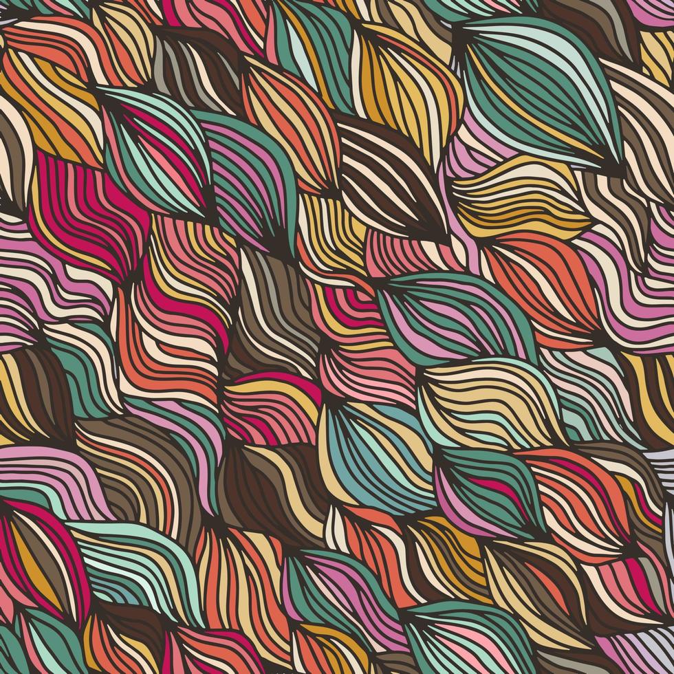 golvend abstract patroon, perfect voor papieren decoratie en stoffen vector