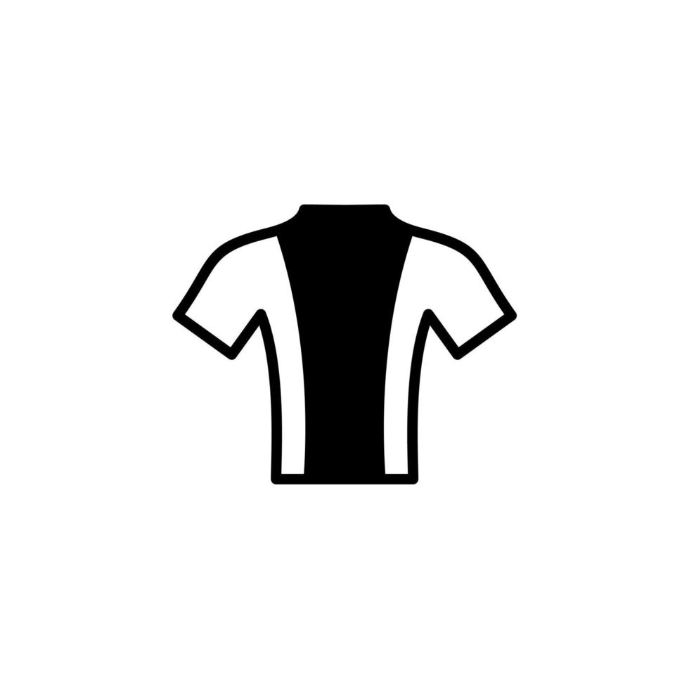 shirt, mode, polo, kleding ononderbroken lijn pictogram vector illustratie logo sjabloon. geschikt voor vele doeleinden.
