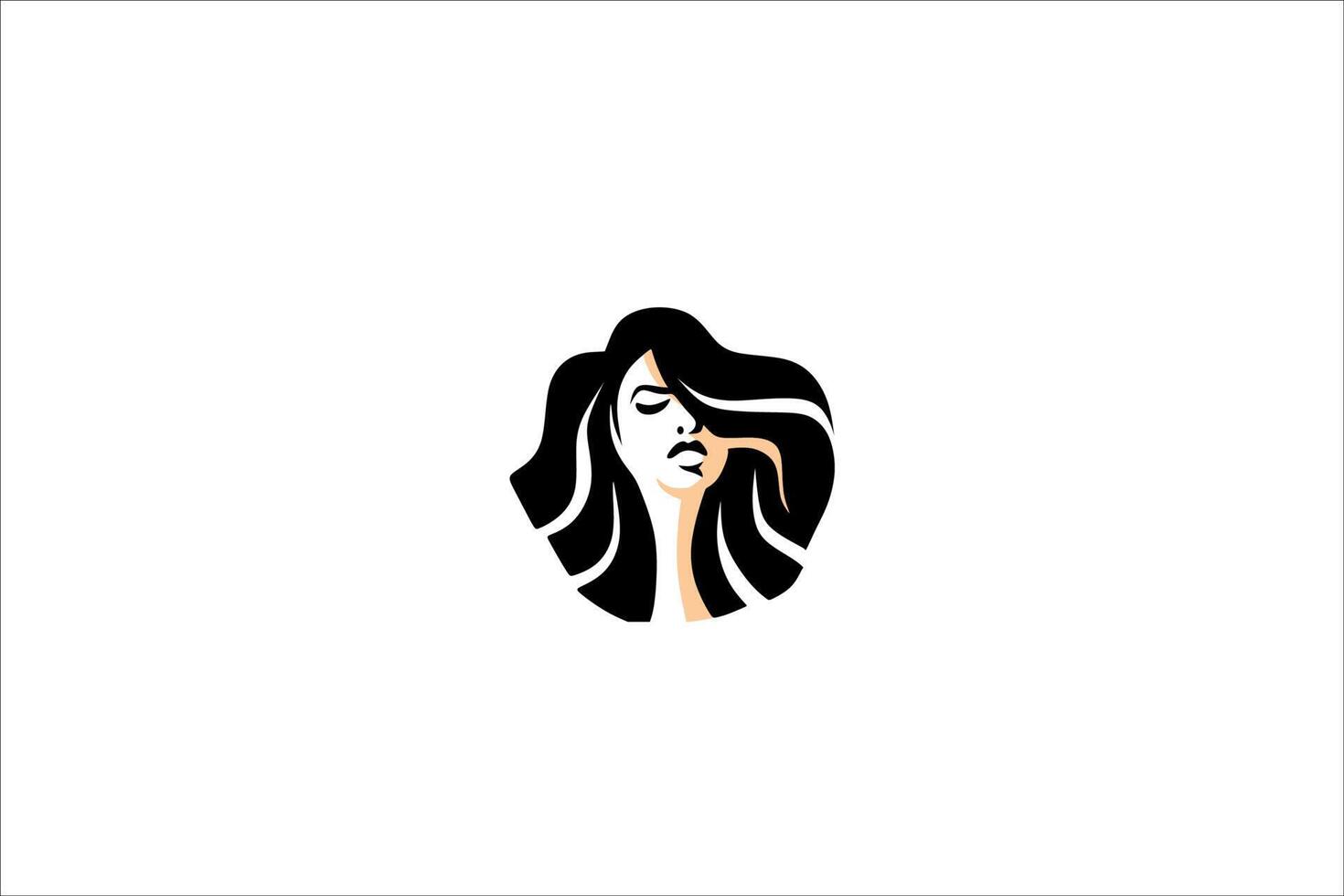 salon dame logo vector