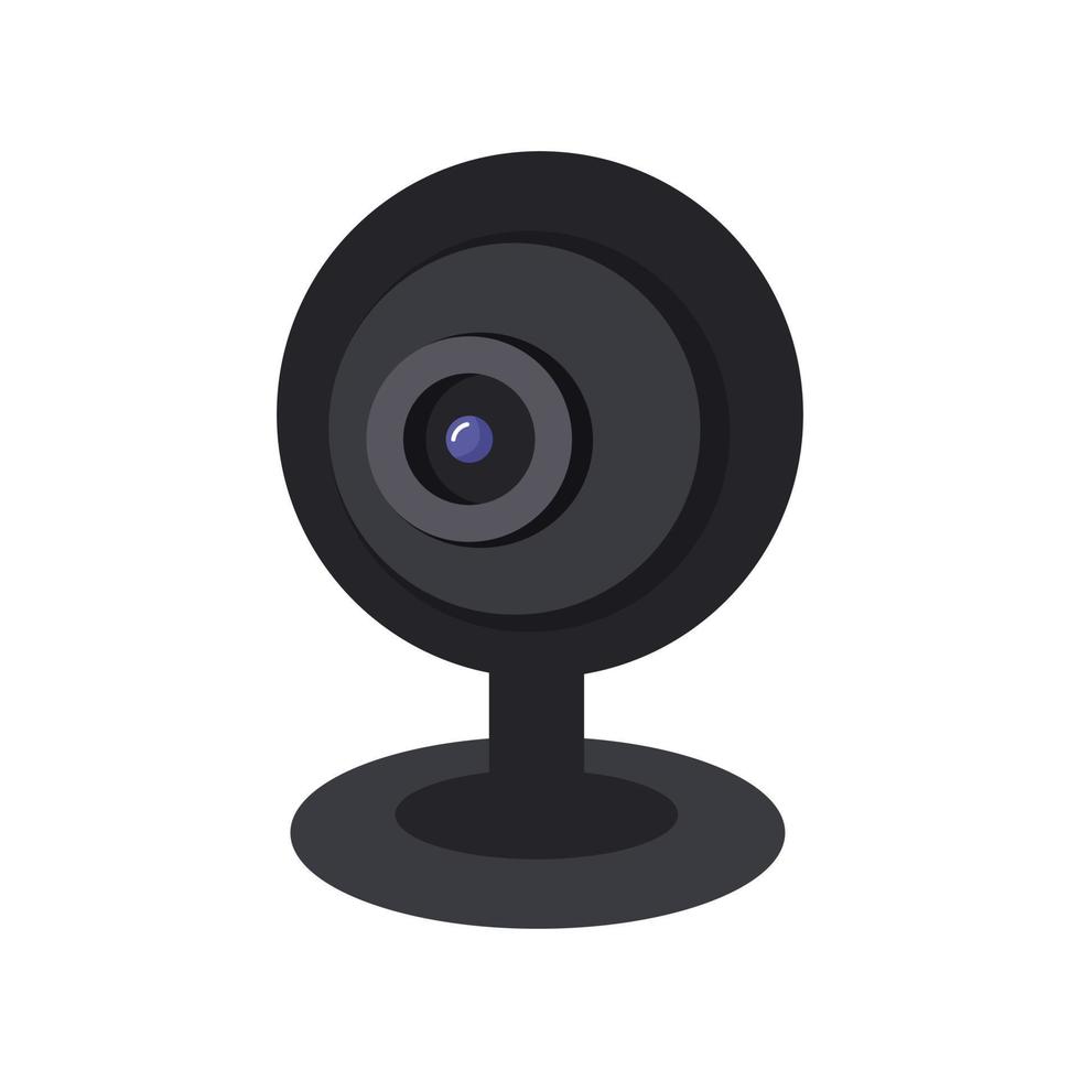 digitale webcam. online webcam videochat symbool. vector
