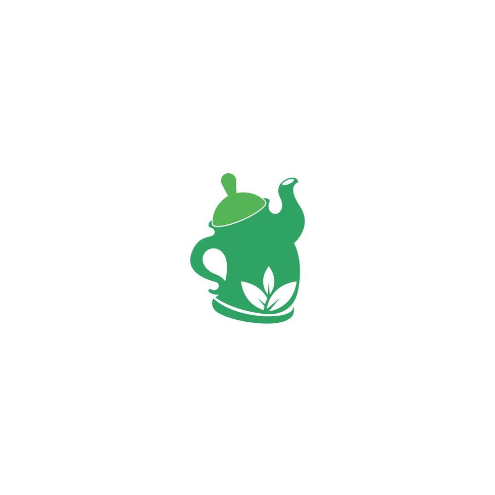 theepot pictogram ontwerp sjabloon illustratie vector