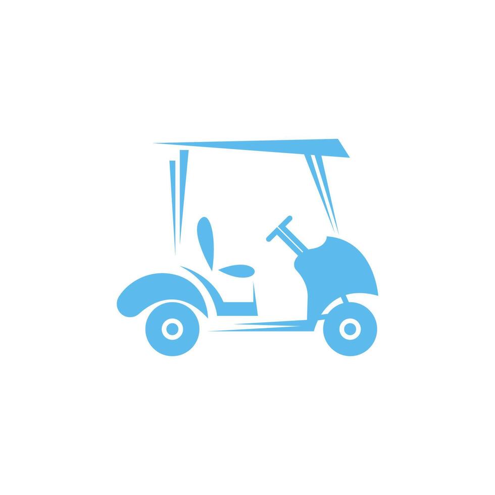 golfkar pictogram ontwerp concept illustratie vector