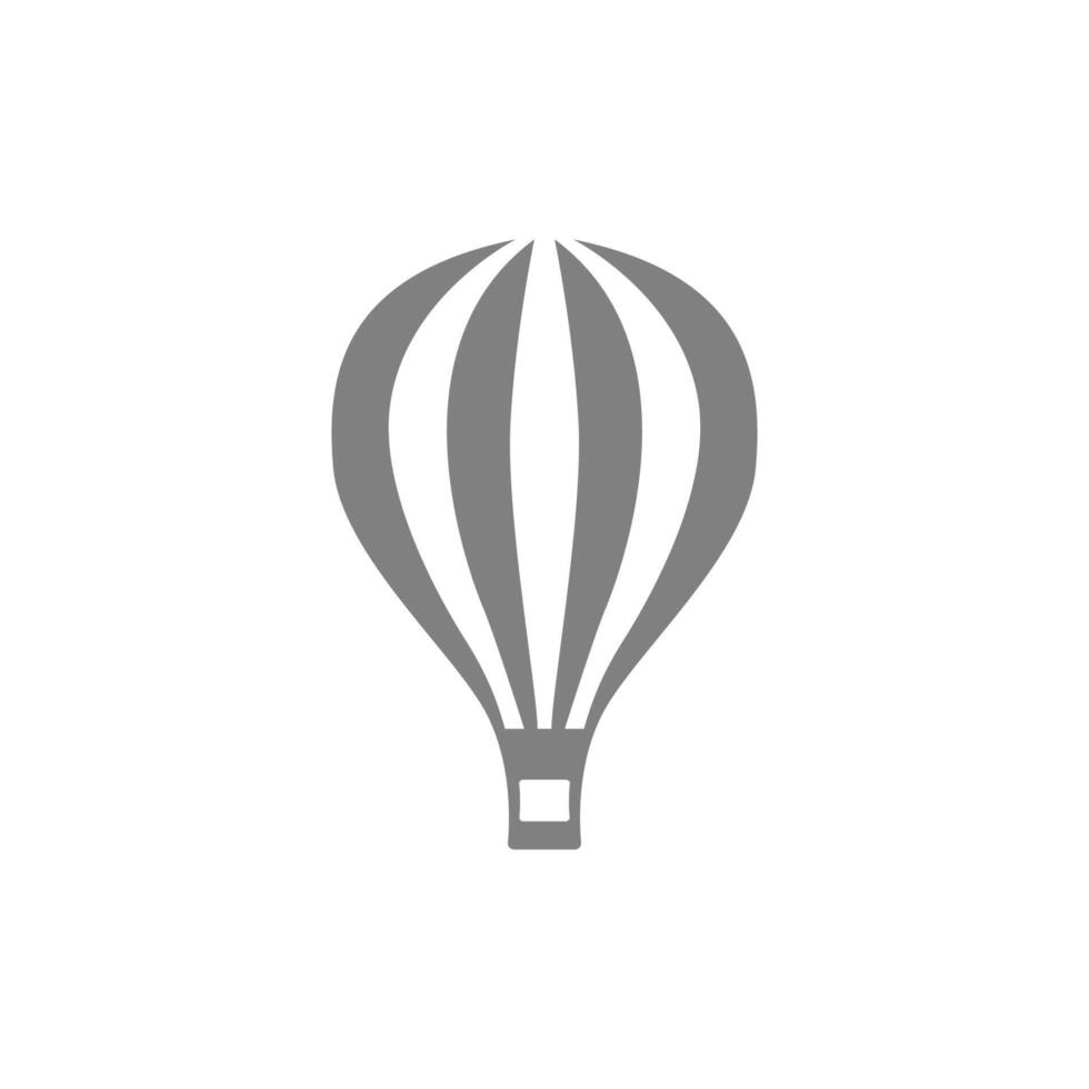 luchtballon pictogram logo ontwerp illustratie vector