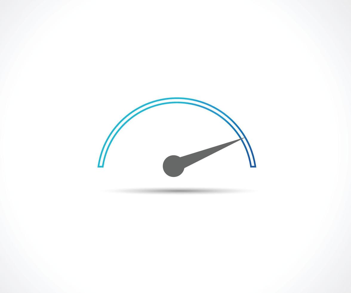 snelheidsmeter icoon, download symbool vector