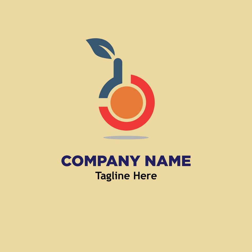fruit lied noot logo eenvoudig pictogram ontwerp illustratie vector