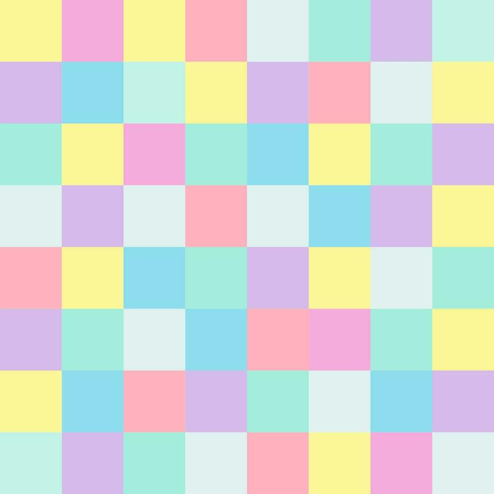 pastel veelkleurige raster naadloze achtergrond vector