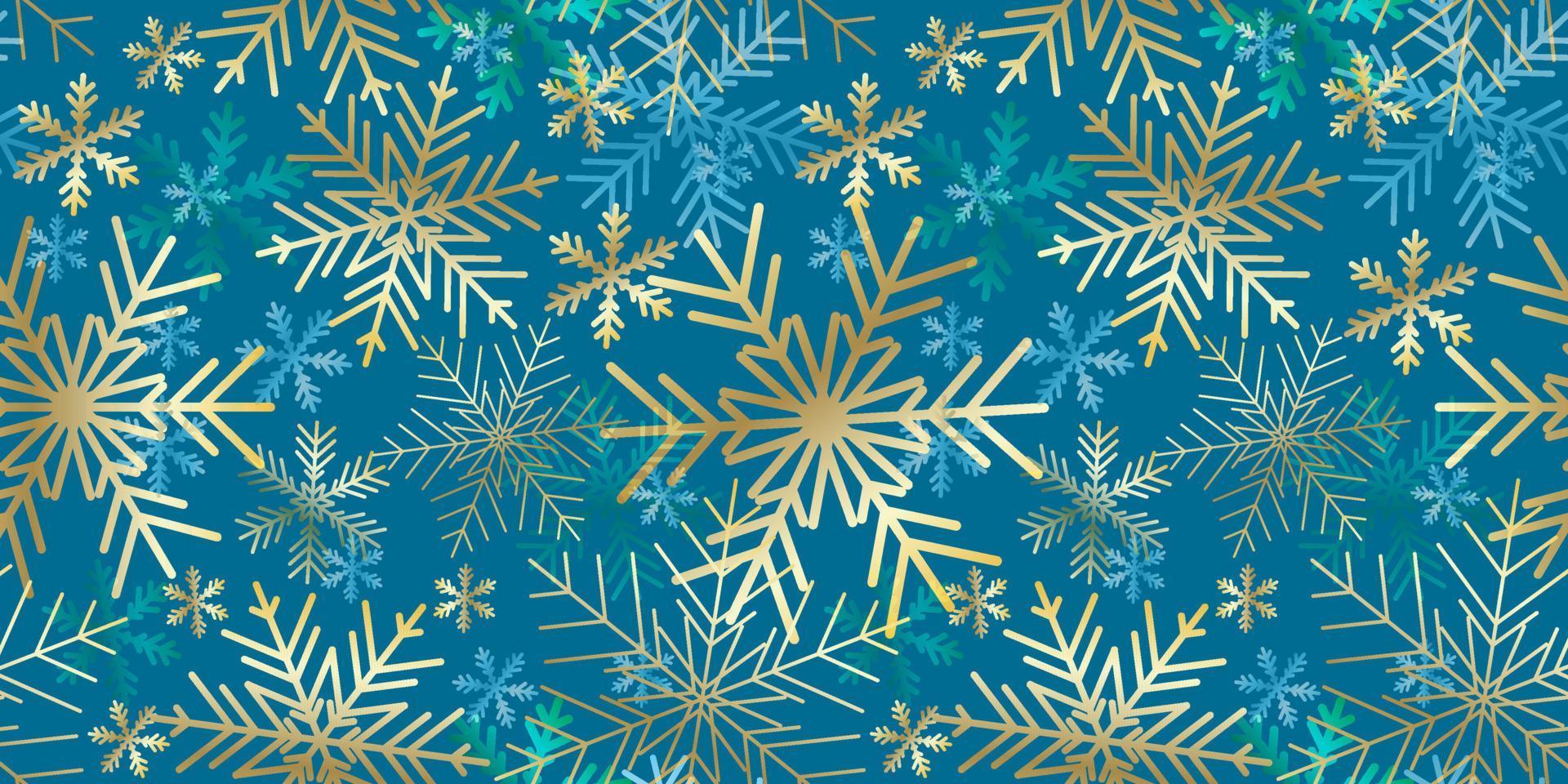 sneeuwvlokken achtergrond. winter naadloos patroon. kerstkaart. sneeuwvlokken achtergrond. winter naadloos patroon. kerstkaart vector