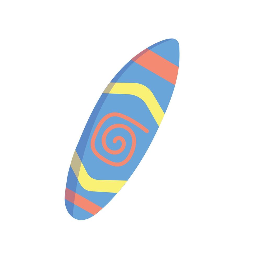vector illustratie surfplank