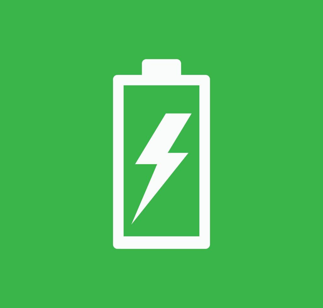 batterij pictogram vector logo ontwerpsjabloon