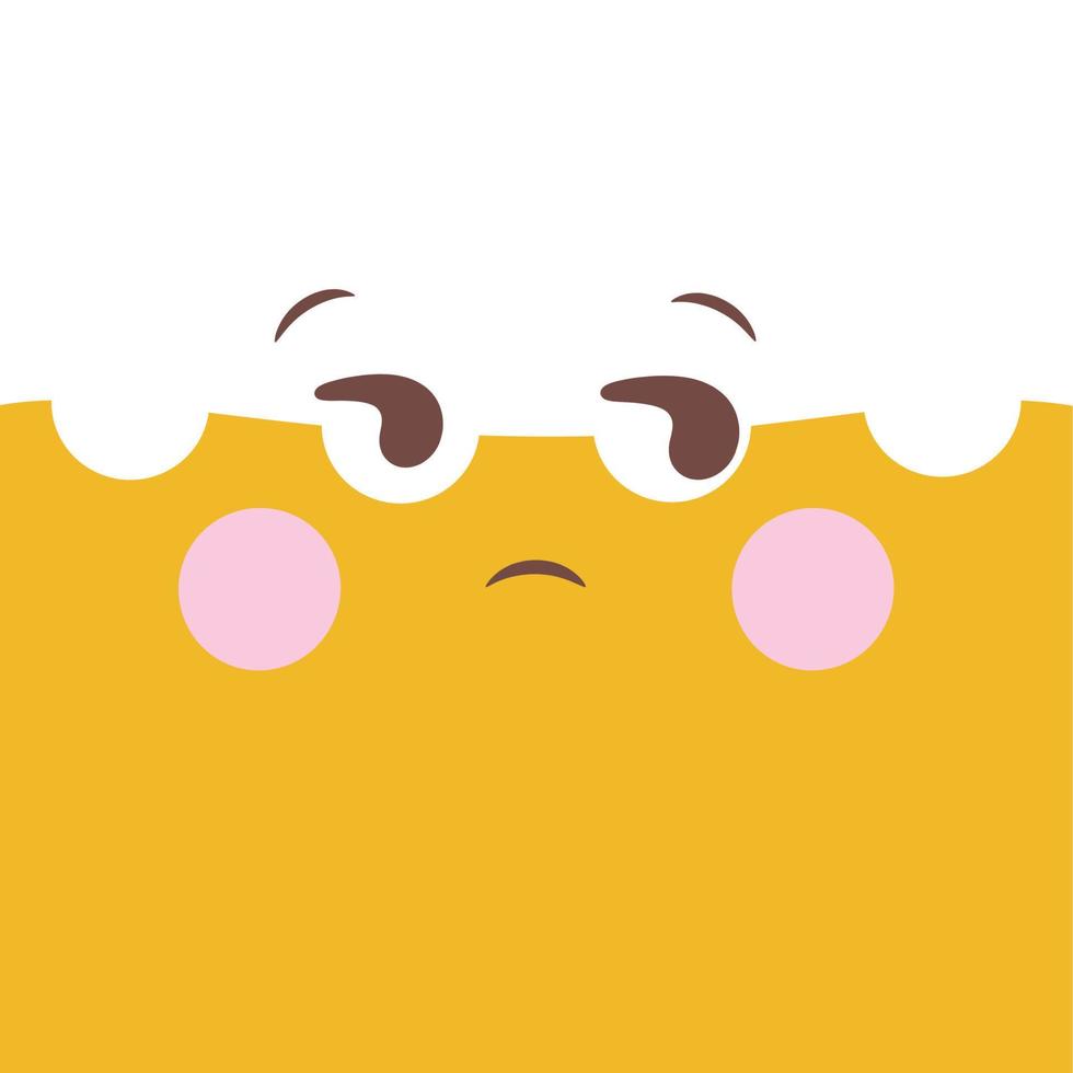 emoji illustratie vector kawaii expressie