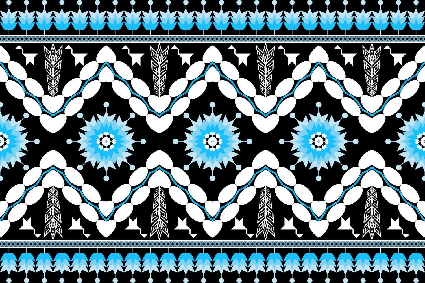 geometrische etnische oosterse traditionele pattern.figure tribal borduurwerk style.design voor achtergrond, behang, kleding, verpakking, stof, vectorillustratie vector