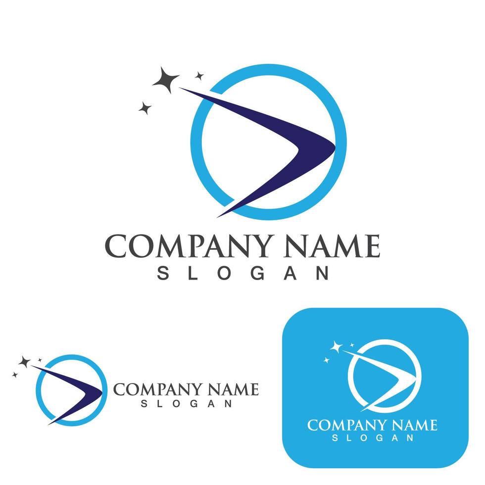 sneller financiën logo sjabloon vector pictogram