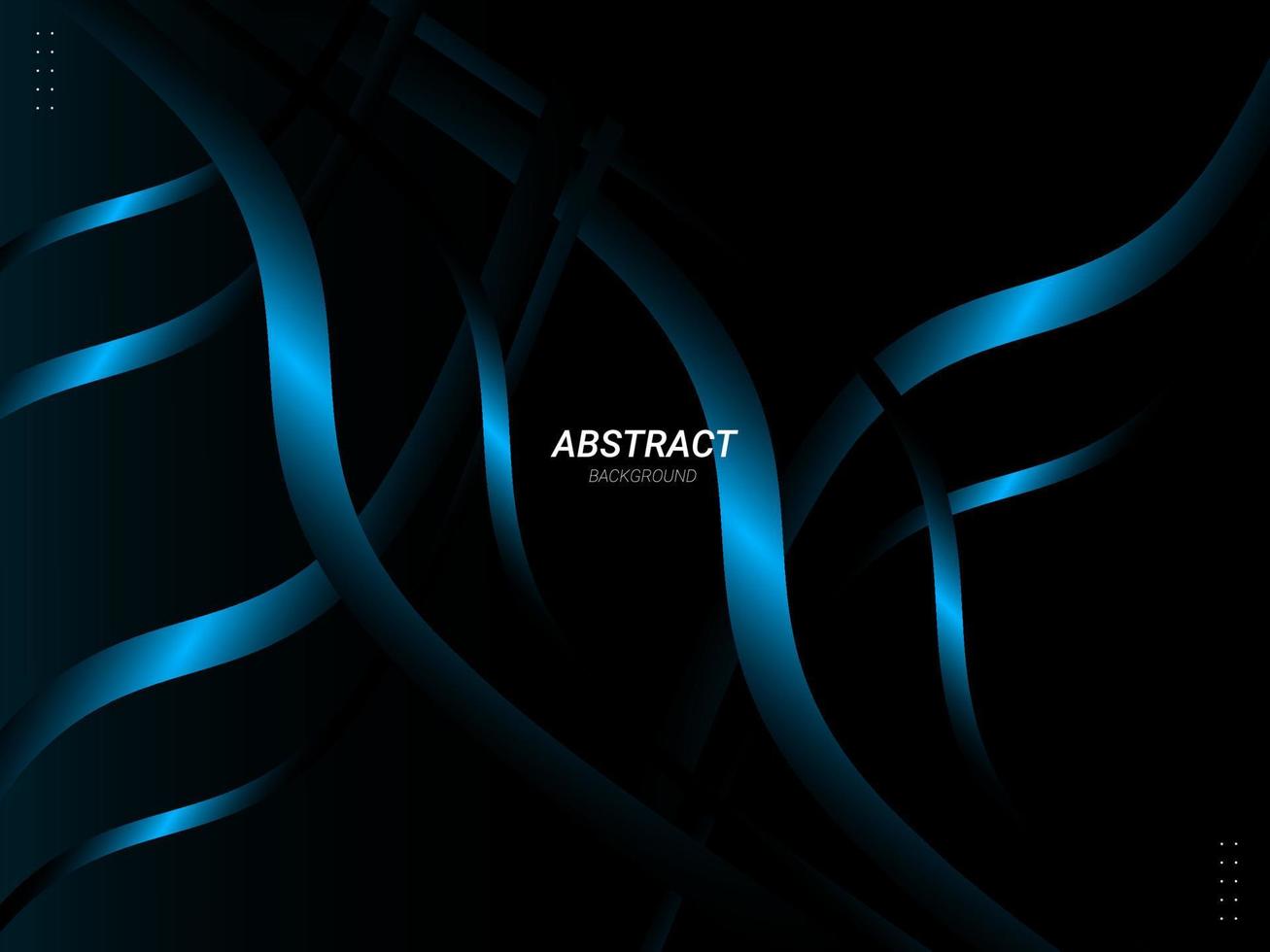 blauwe abstracte geometrische decoratieve ontwerpachtergrond vector