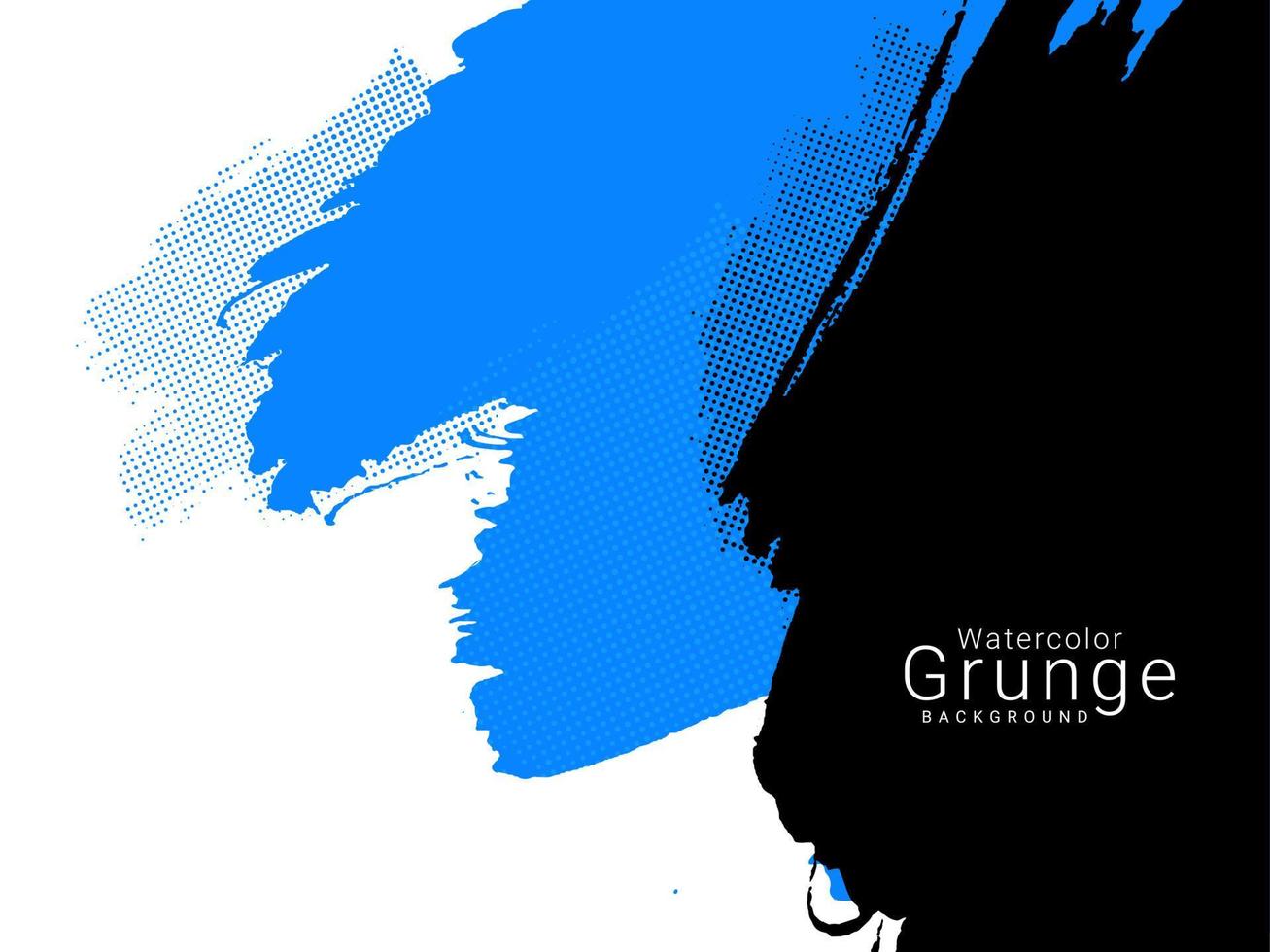 abstracte zwarte en blauwe grunge textuur achtergrond vector