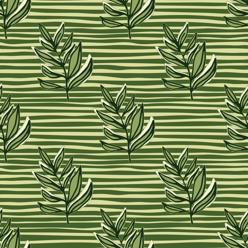 tropisch patroon, palmbladeren naadloos. moderne jungle blad naadloze patroon. botanische bloemenachtergrond. exotische plant achtergrond. vector