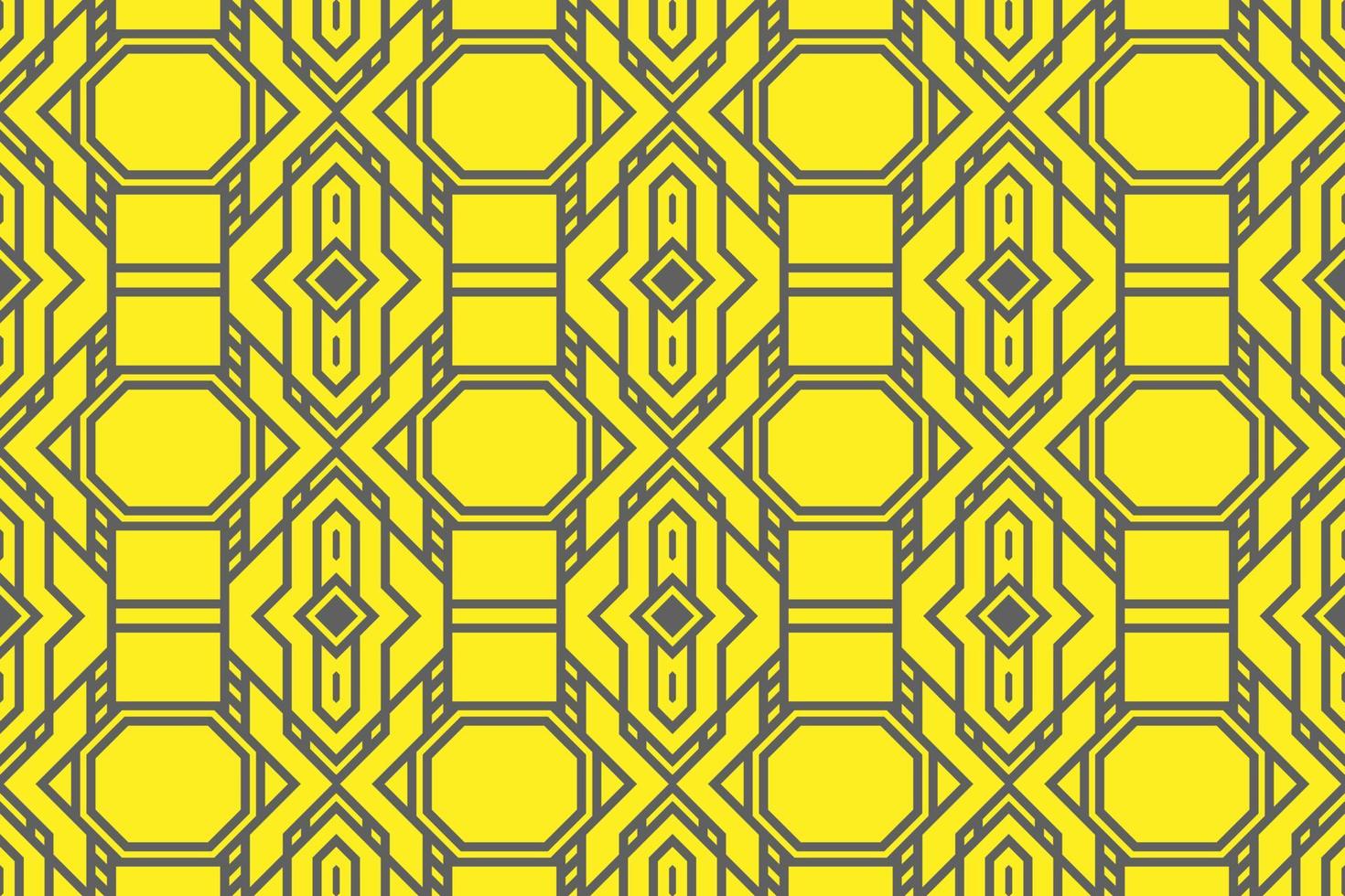 gele abstracte moderne geometrische vorm patroon naadloze achtergrond vector design.
