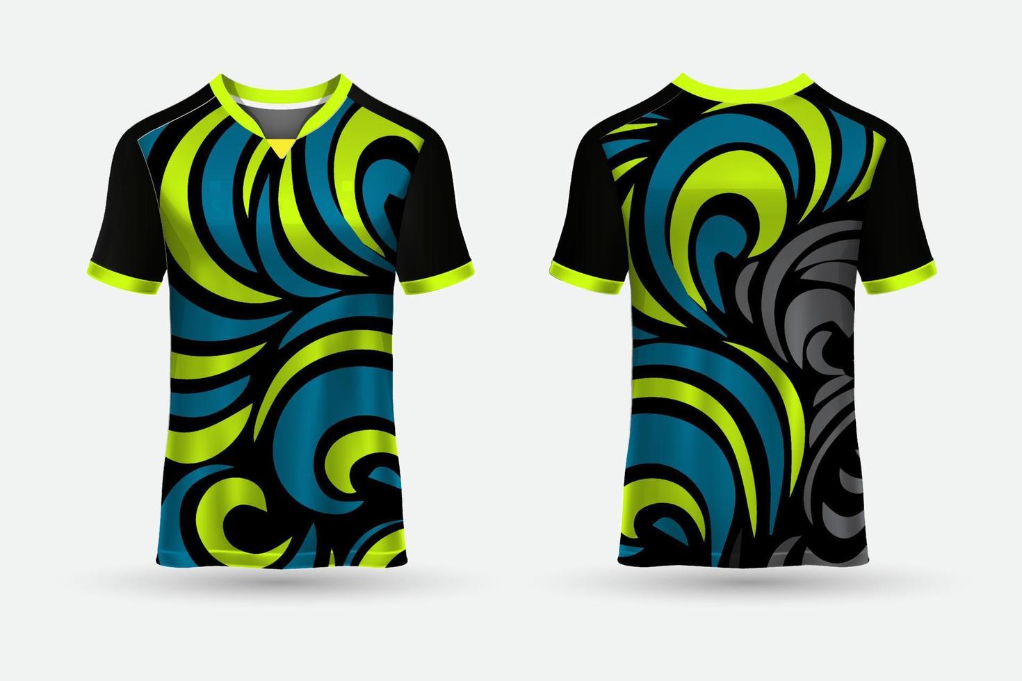 moderne sport jersey ontwerp vector en t-shirt sjabloon sport ontwerp achtergrond.