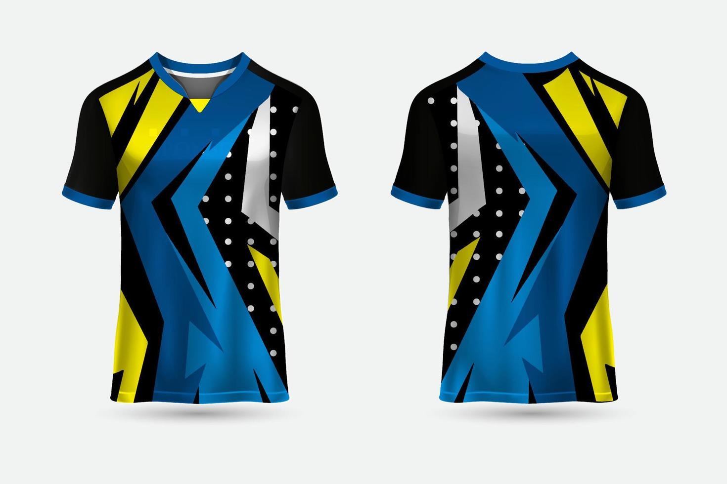nieuw ontwerp van tshirt sport abstracte jersey geschikt voor racen, voetbal, gaming, motorcross, gaming, fietsen. vector