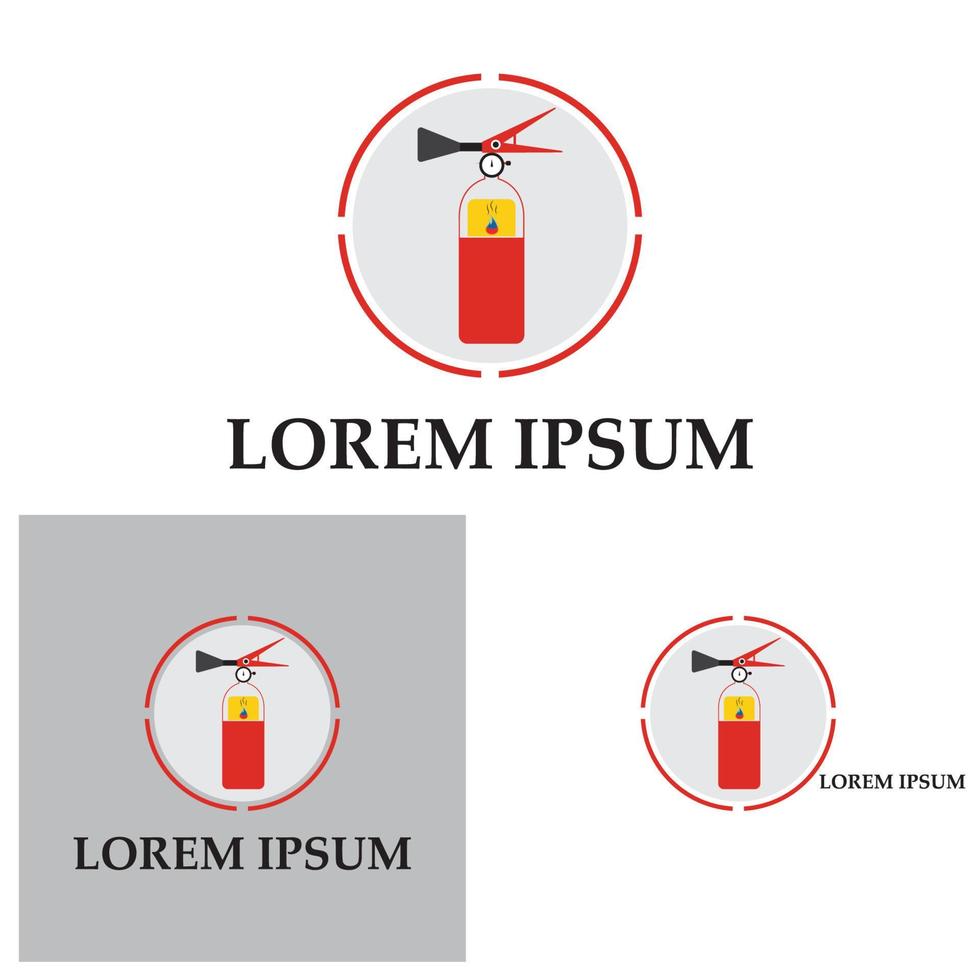 brandblusserpictogram, beschermingsmiddelen, noodteken, veiligheidssymbool vector