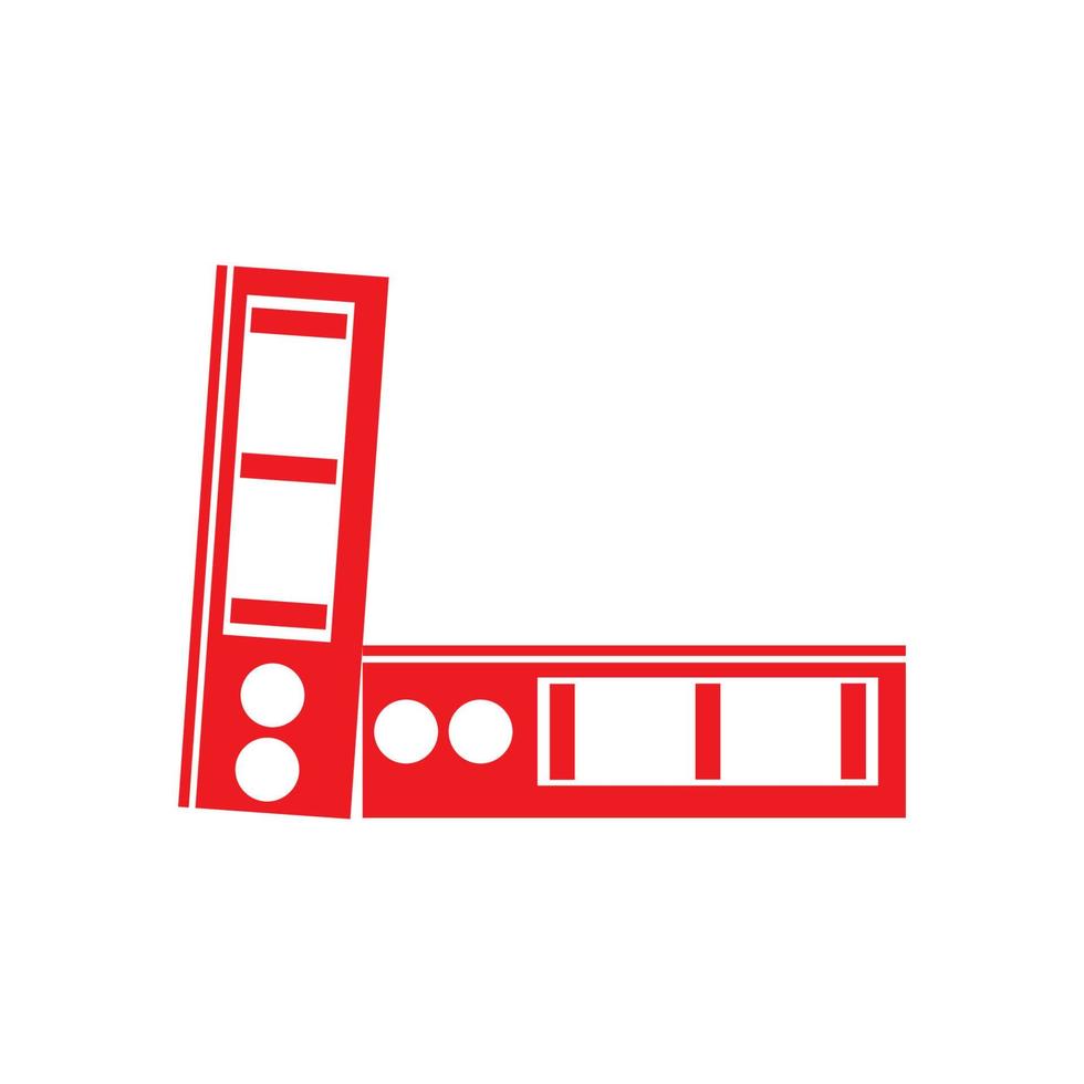 bindmiddel eenvoudig. office map pictogram vector