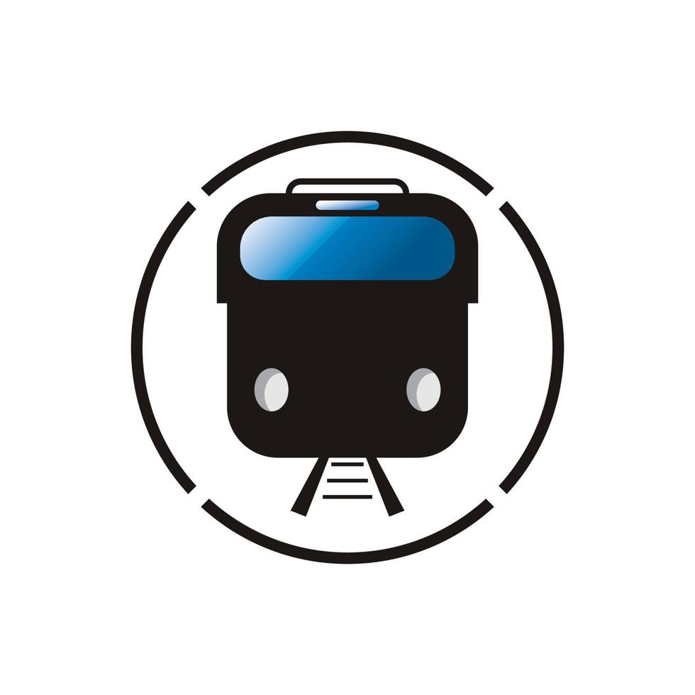 trein pictogram vector achtergrond