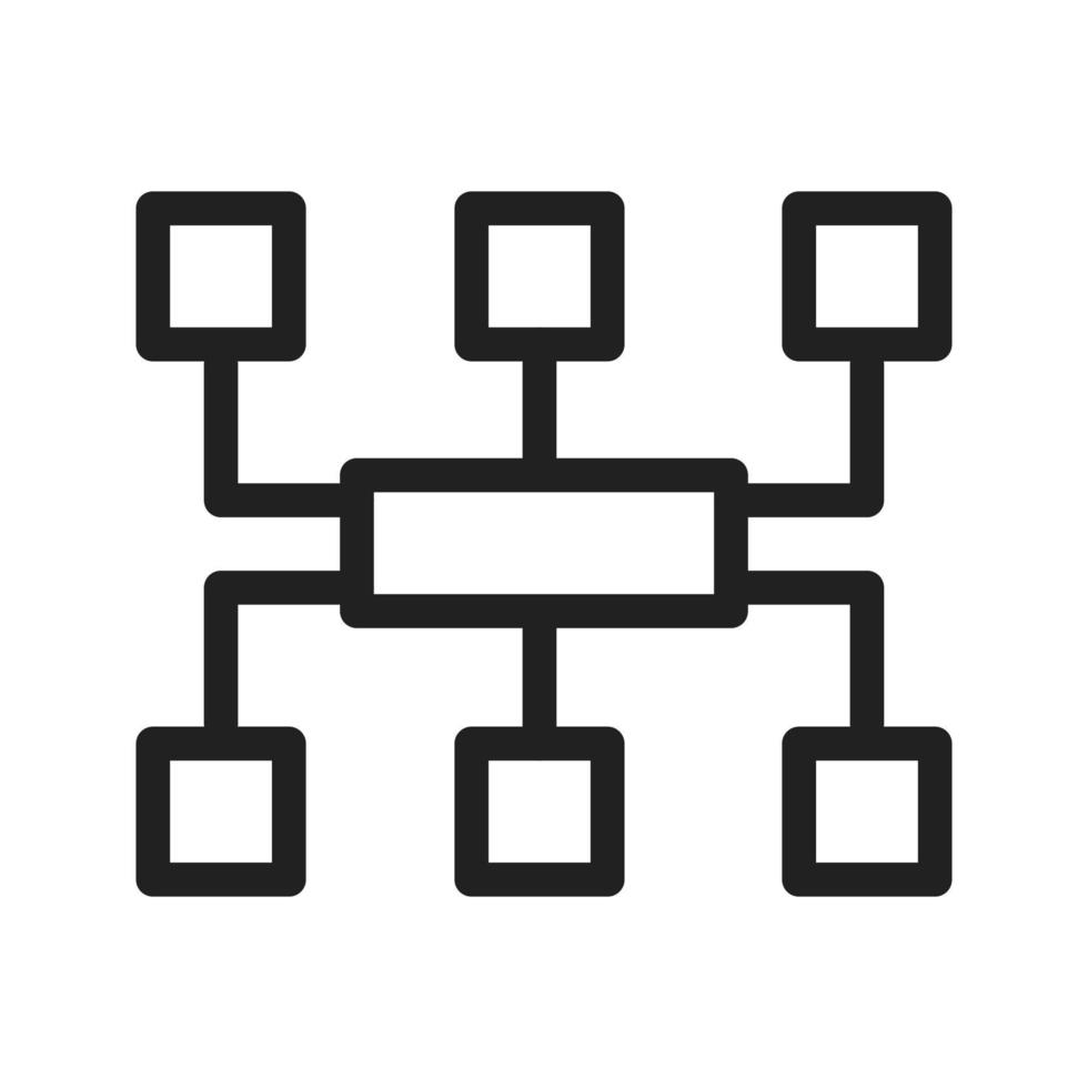 pictogram voor planningslijn vector