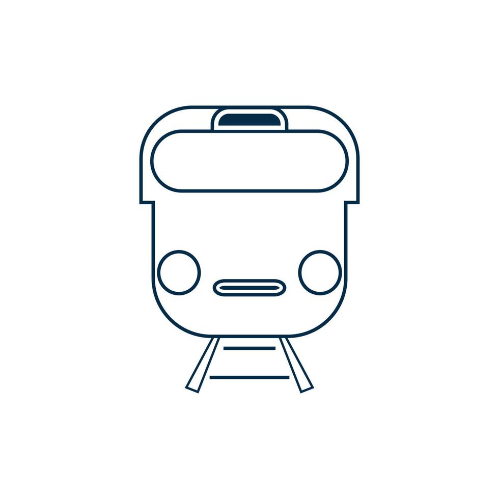 trein pictogram vector achtergrond