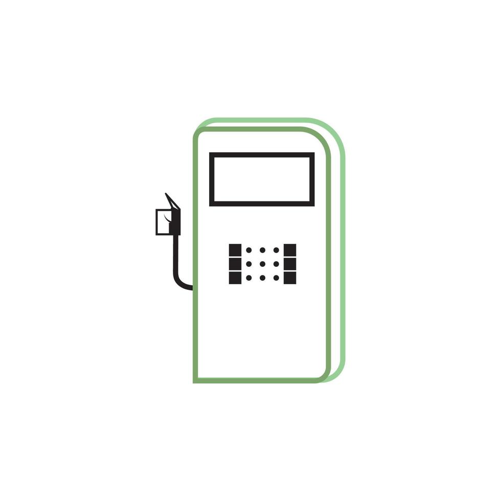 brandstof vector pictogram sjabloon achtergrond