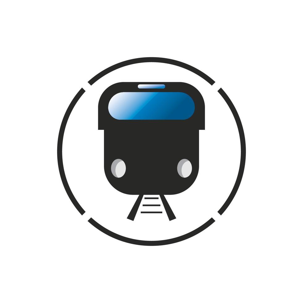 trein pictogram vector achtergrond