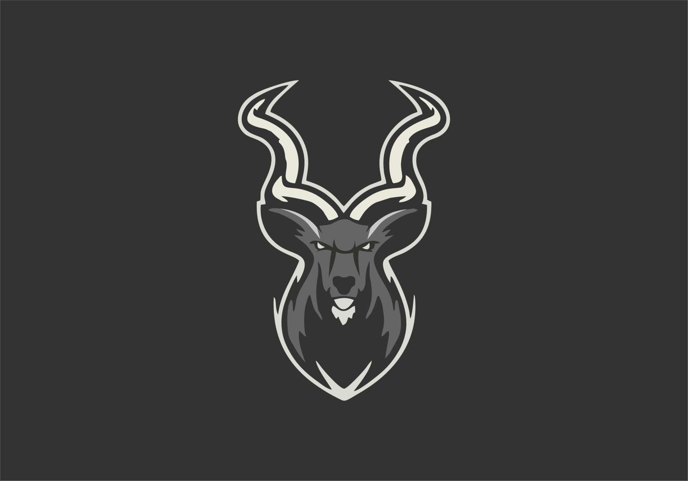 illustratie vectorafbeelding van herten perfect voor logo esport, enz vector