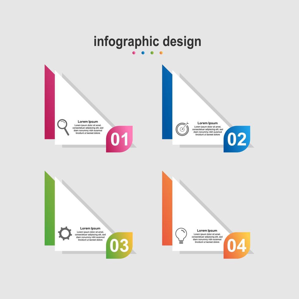 infographic ontwerp modern design bedrijf vector