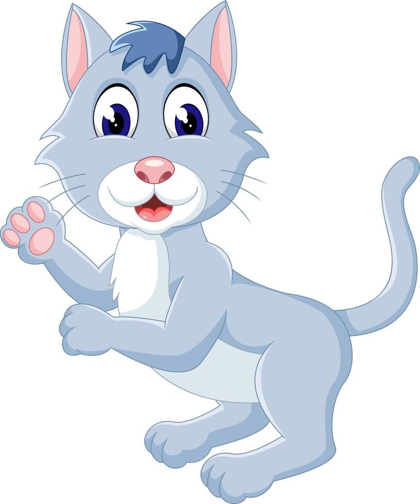 schattige kat cartoon vector