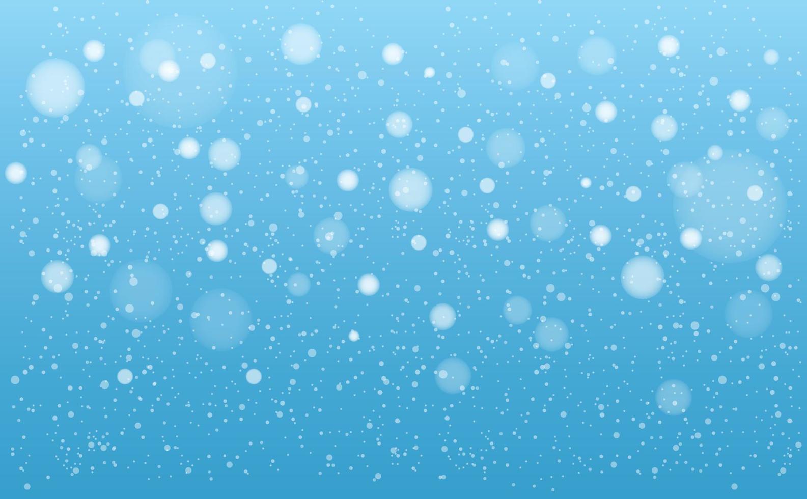 sneeuwvlokken en winterachtergrond, kerstposters, winterlandschap, vectorontwerp vector