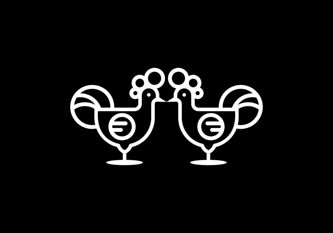 tweeling kip vector logo
