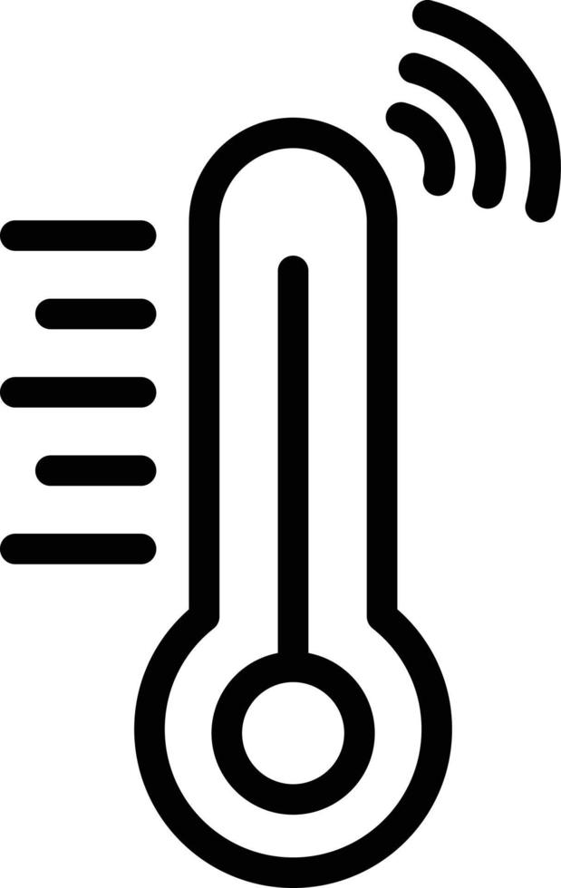 thermometer vector pictogram ontwerp illustratie