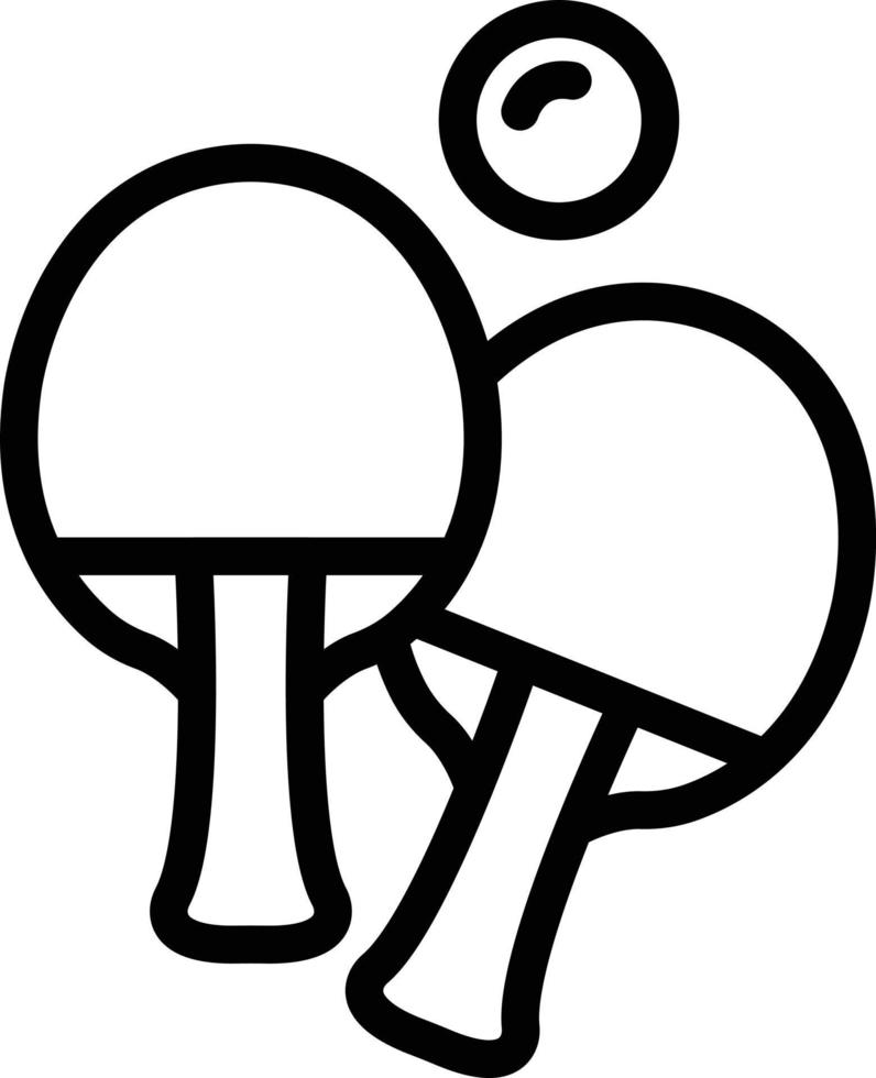 ping pong vector pictogram ontwerp illustratie
