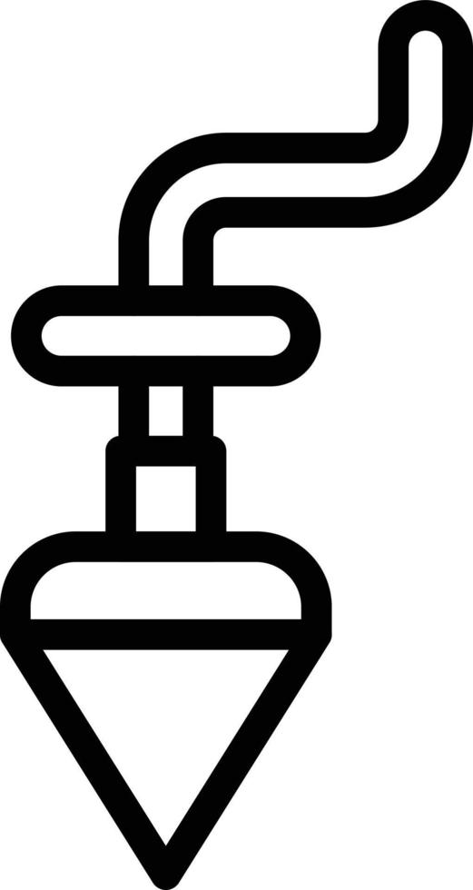 schietlood vector pictogram ontwerp illustratie