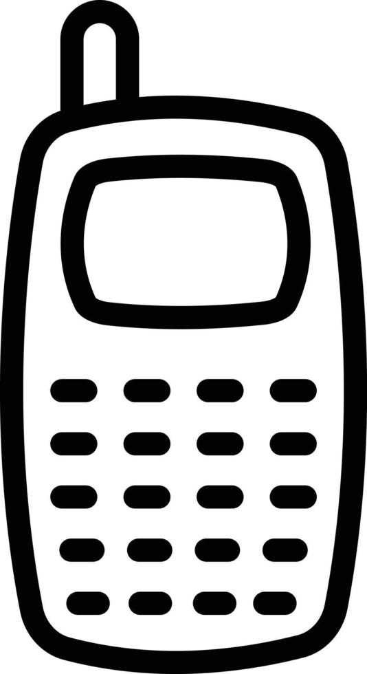 telefoon vector pictogram ontwerp illustratie