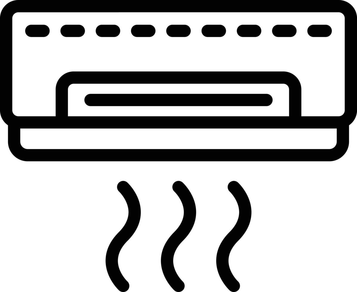 airconditioner vector pictogram ontwerp illustratie