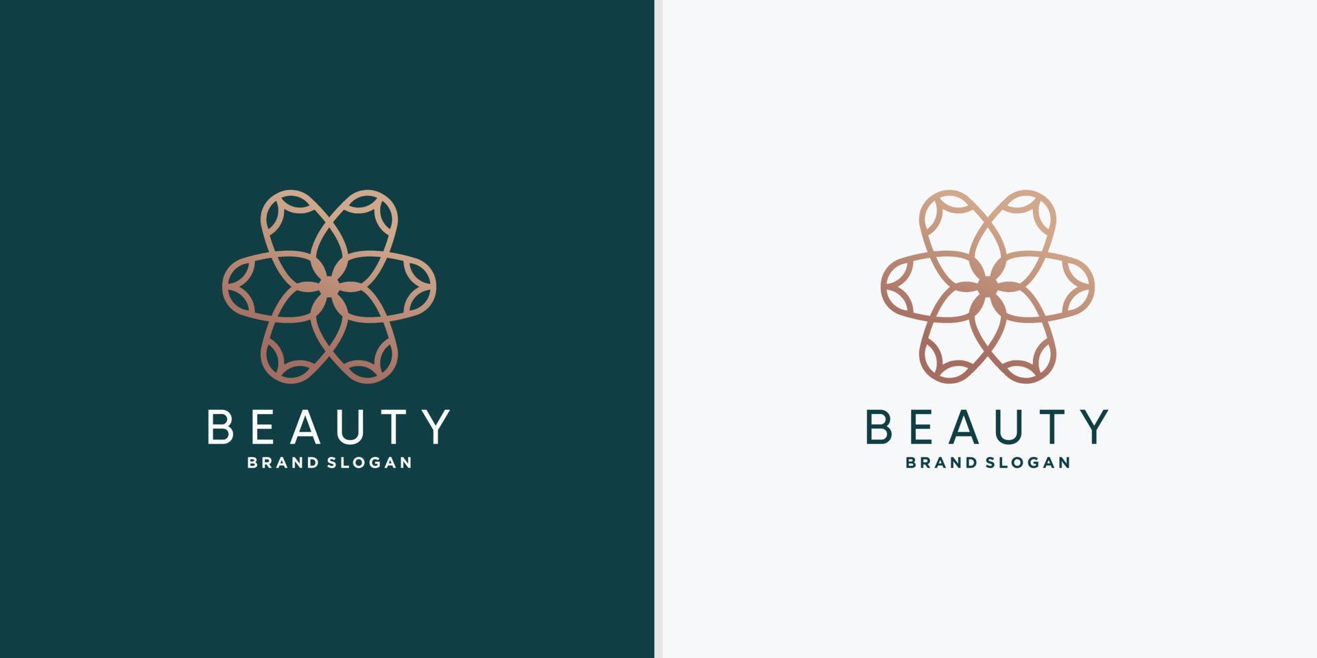 schoonheid logo sjabloon voor vrouw, spa, wellness bedrijf premium vector deel 4.