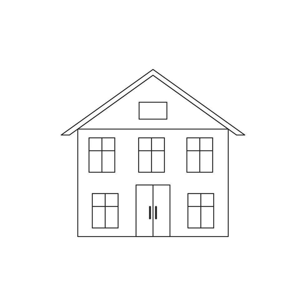 huis vector voor website symbool pictogram presentatie