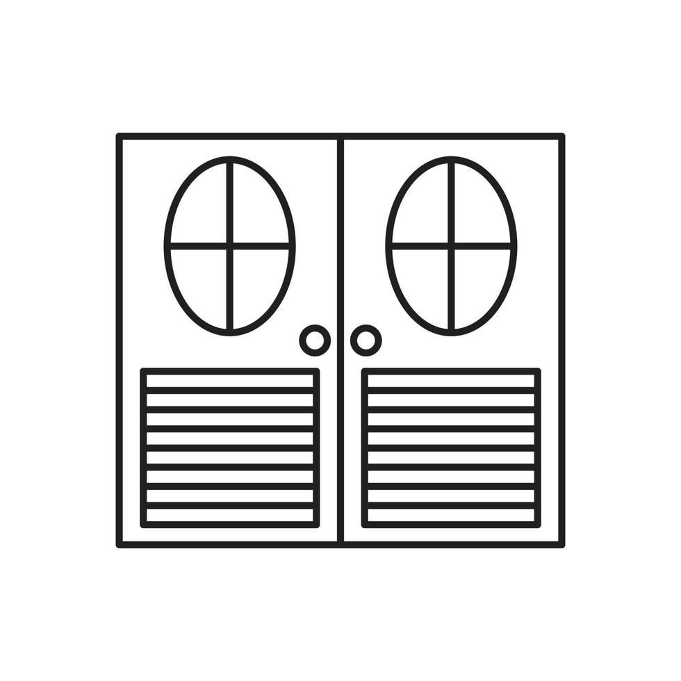 deur vector voor website symbool pictogram presentatie
