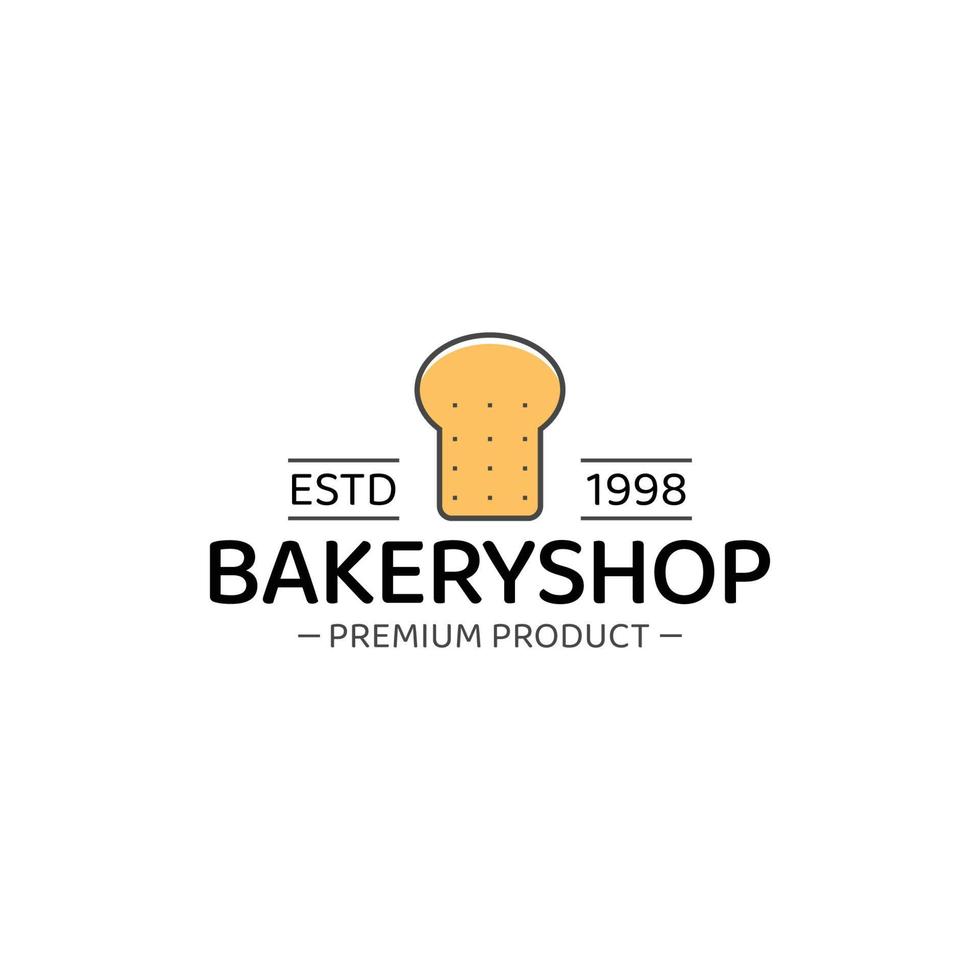 vintage retro bakkerij, cupcakes en desserts logo badges en etiketten voorraad vector met een beetje modern tintje