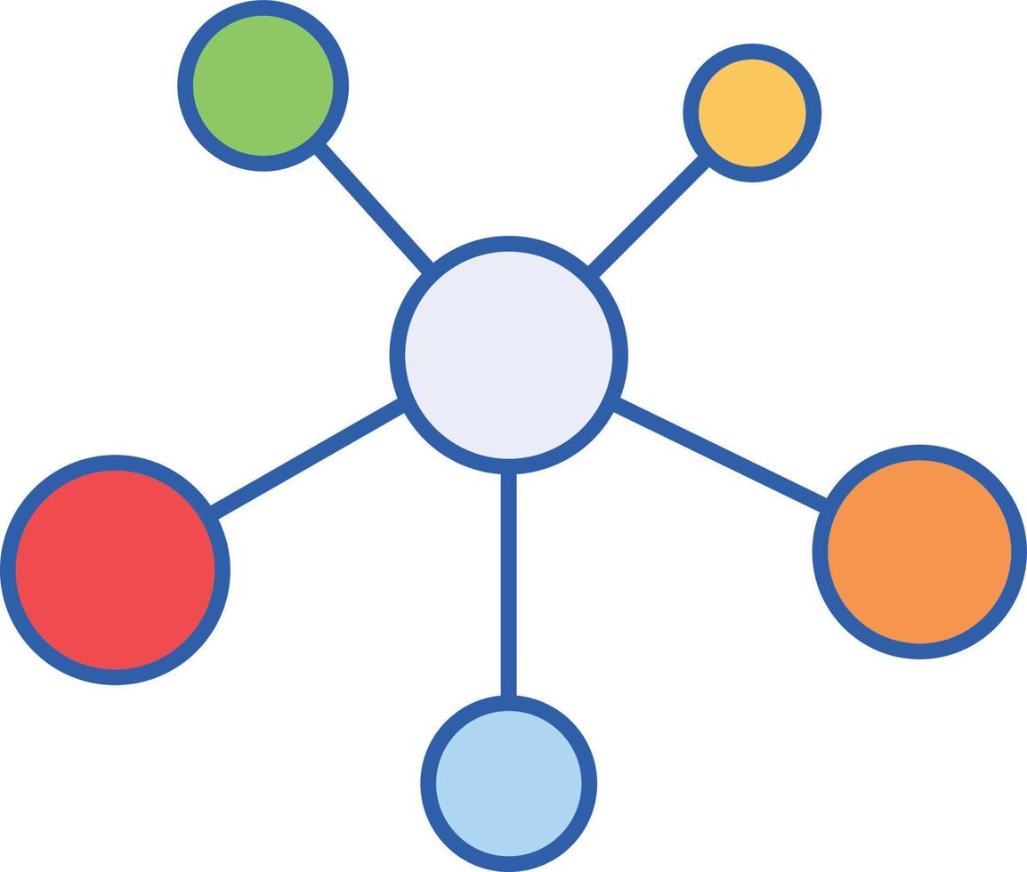 verbindingsvectorpictogram dat gemakkelijk kan worden gewijzigd of bewerkt vector