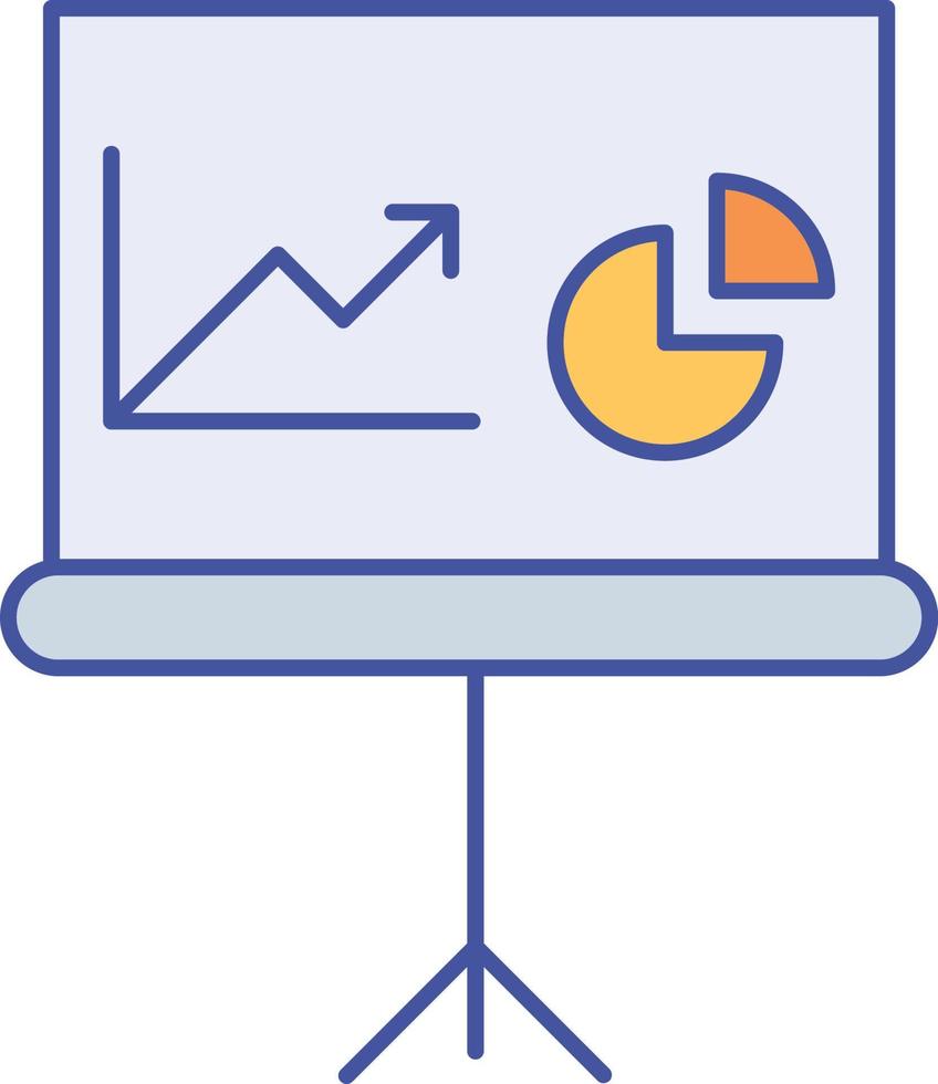 presentatie geïsoleerd vectorpictogram dat gemakkelijk kan worden gewijzigd of bewerkt vector