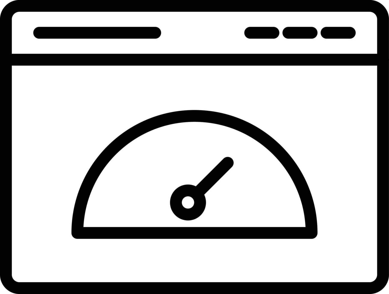 webpagina-vectorpictogram dat gemakkelijk kan worden gewijzigd of bewerkt vector