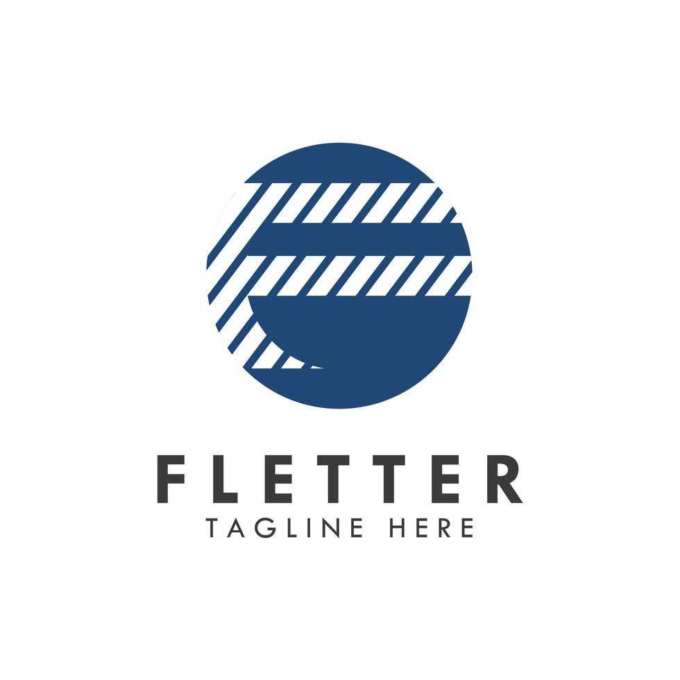 alfabet f letter logo en pictogram ontwerp vector