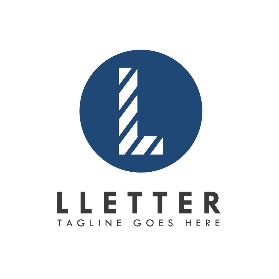 alfabet l letter logo en pictogram ontwerp vector